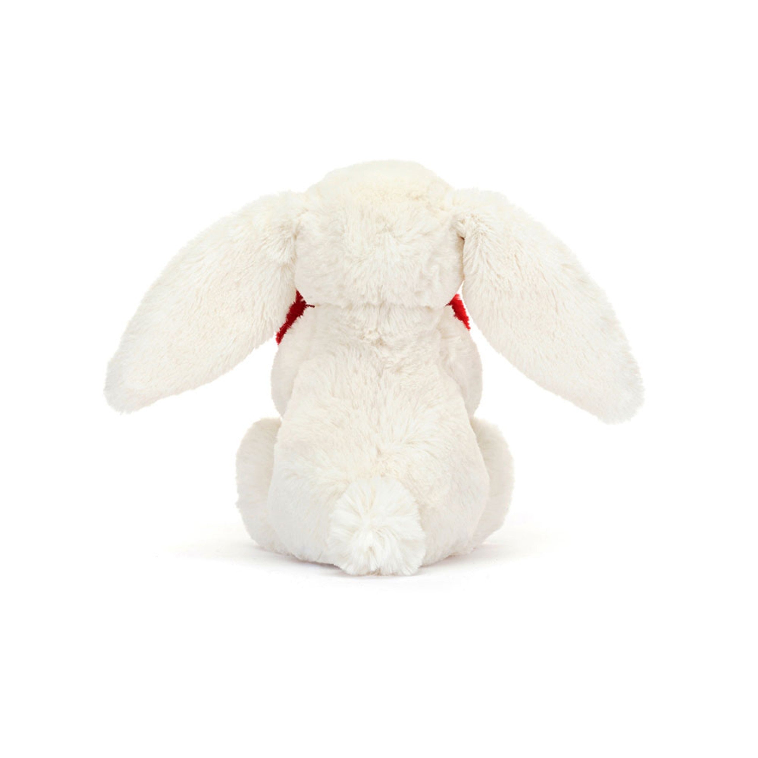 Bashful Red Love Heart Bunny – A Hug Full of Love ❤️🐰
